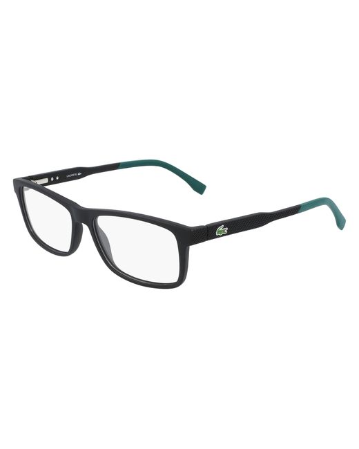 Lacoste Black L2876 N 001 Optical Frames Bio-Injected Squared Normal for men
