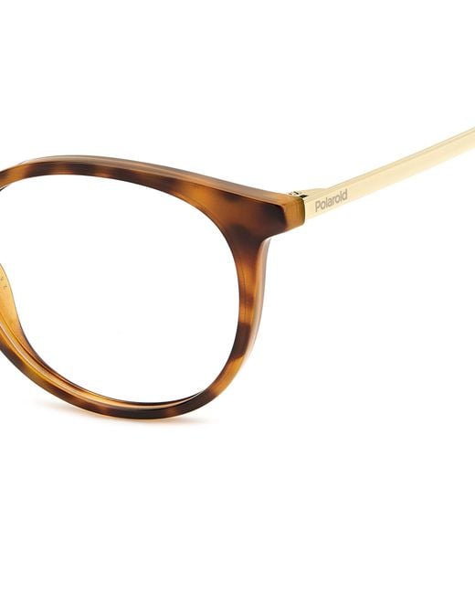 Polaroid Black Pld D496 086 Optical Frames Plastic Round