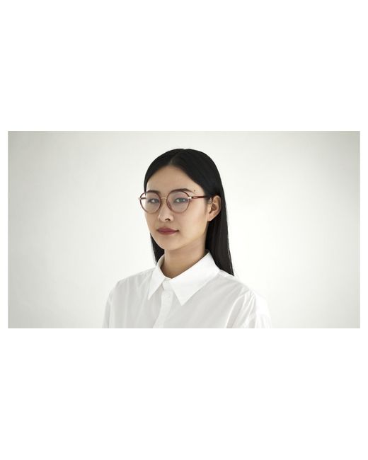Chloé Black Ch0033O 001 Optical Frames Injected Transparent Round