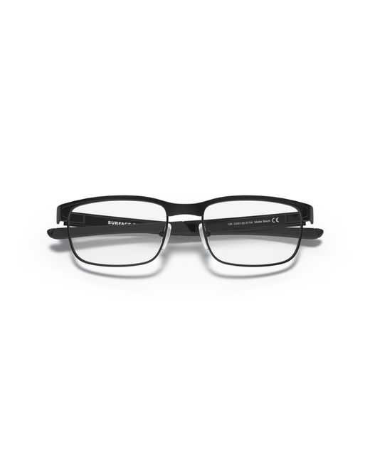 Oakley Black Ox5132 Surface Plate 513201 Optical Frames Titanium Squared Normal for men