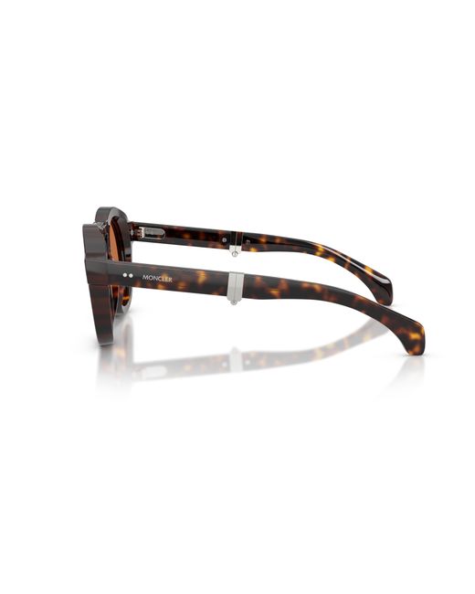 Moncler Black Me6019U Glisse 300273 Sunglasses Acetate Round Normal