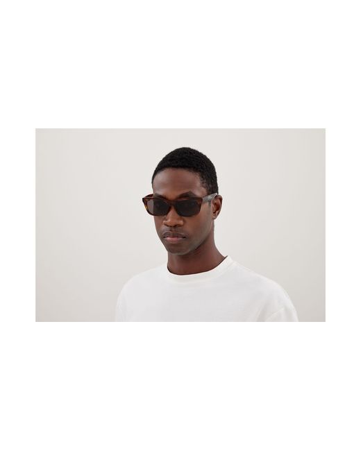 Balenciaga Black Bb0468S 003 Sunglasses Acetate Squared for men