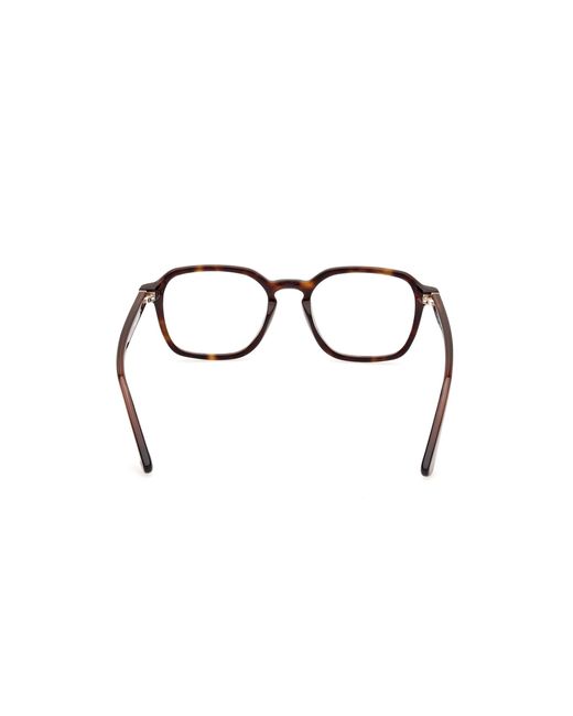 Web Black We5428 056 Optical Frames Acetate Geometric Normal for men