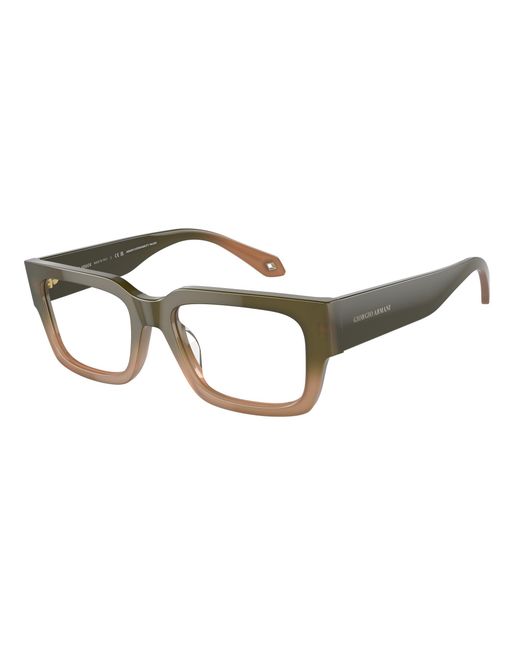 Giorgio Armani Black Ar7243U 5982 Optical Frames Acetate Squared Normal for men