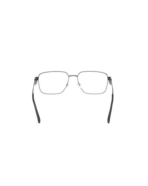 Timberland Black Tb50068 008 Optical Frames Metal Squared Normal for men