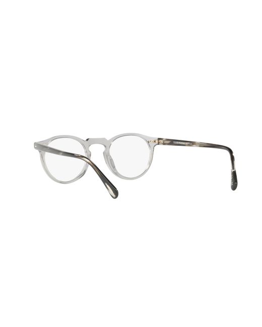 Oliver Peoples Black Ov5186 Gregory Peck 1484 Optical Frames Acetate Transparent Pantos Normal
