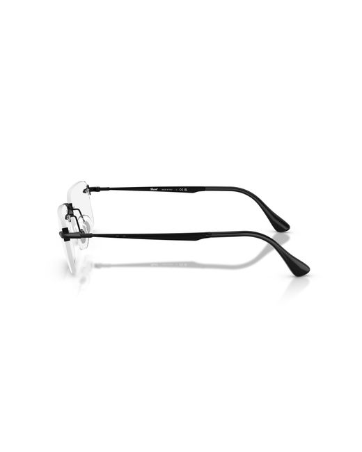 Persol Black Po1030V Luc 1078 Optical Frames Metal Transparent Squared Normal