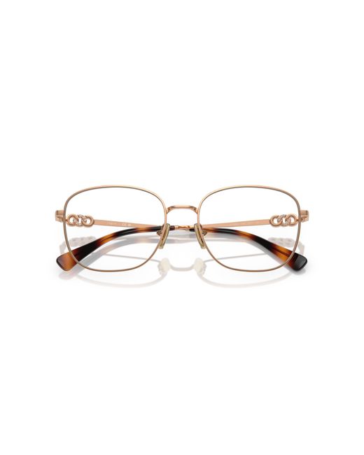 Vogue Eyewear Black Vo4319B 5152 Optical Frames Metal Squared Normal