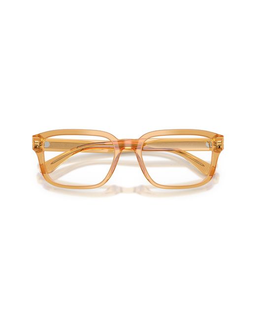 Emporio Armani Black Ea3255 6246 Optical Frames Acetate Pillow Normal for men