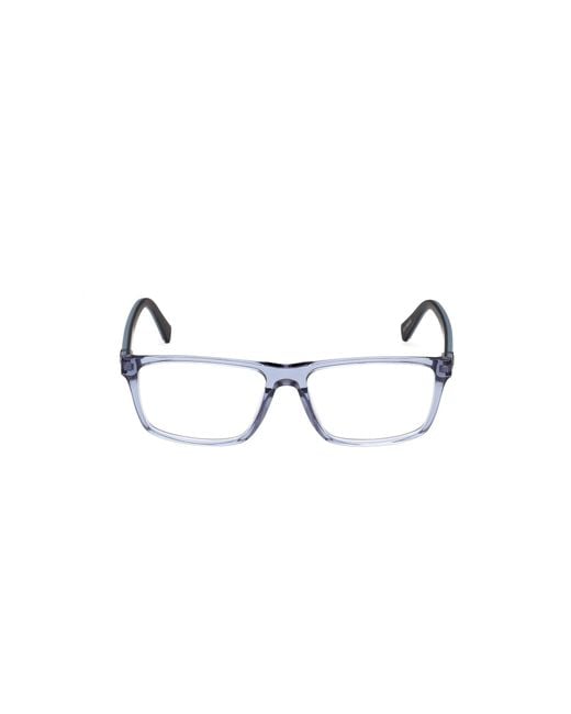 Guess Black Gu50130 090 Optical Frames Acetate Squared Normal for men