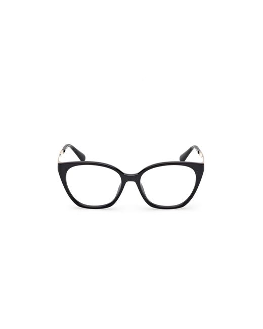MAX&Co. Black Mo5200 001 Optical Frames Injected Round Normal