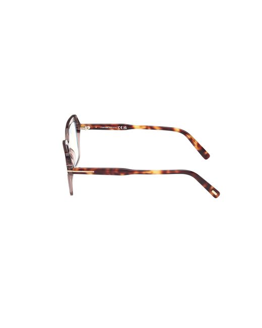 Tom Ford Black Ft5947-B 048 Optical Frames Acetate Butterfly Normal