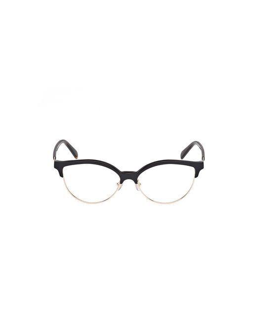 Emilio Pucci Black Ep5259 001 Optical Frames Acetate Round Normal