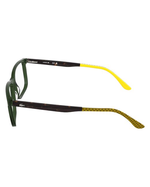 Lacoste Black L2993 301 Optical Frames Acetate Squared Normal for men
