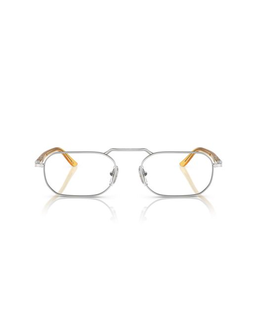 Persol Black Po1020V 518 Optical Frames Metal Squared Normal