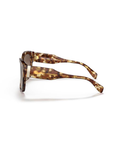 Michael Kors Black Mk2164 Baja 302813 Sunglasses Acetate Squared Normal Shaded