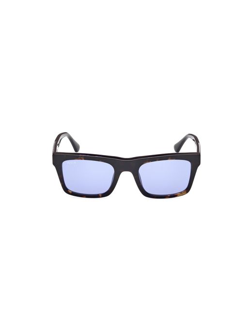 Web Black We0362 56V Sunglasses Acetate Squared Normal for men