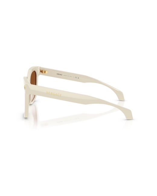 Versace Black Ve4511 554113 Sunglasses Acetate Squared Normal Nuanced