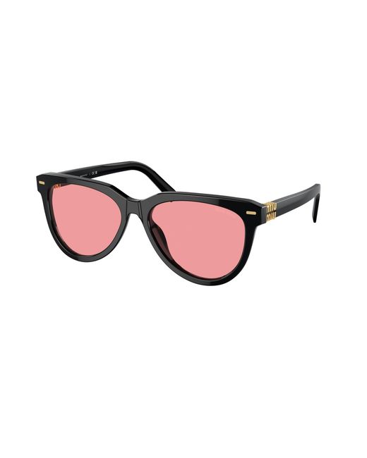 Miu Miu Black Mu 12Zs 16K1D0 Sunglasses Acetate Pantos Normal