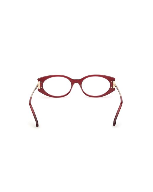 Max Mara Black Mm5225 069 Optical Frames Acetate Round Normal