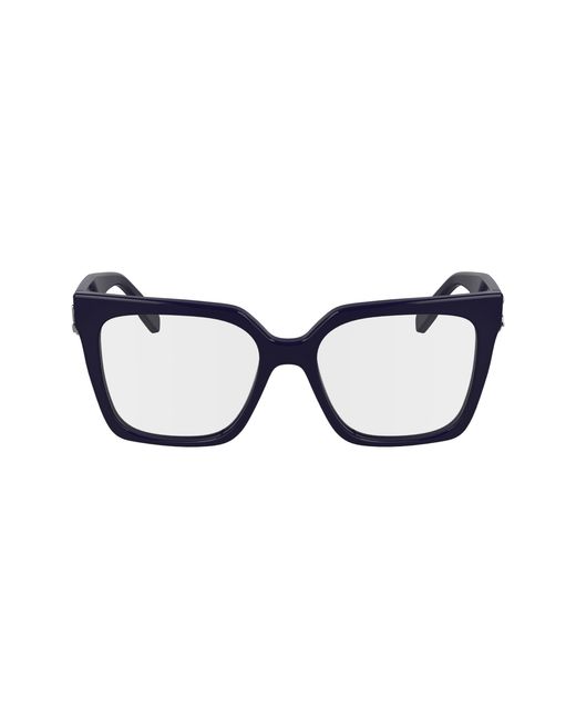 Karl Lagerfeld Black Kl6170 541 Optical Frames Acetate Squared Normal