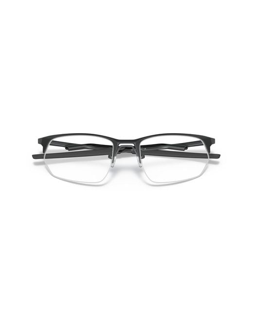 Oakley Black Ox5152 Wire Tap 2.0 Rx 515201 Optical Frames Titanium Squared Normal for men