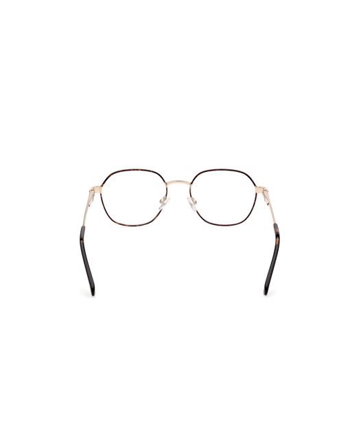 Guess Black Gu5222 052 Optical Frames Metal Round Normal