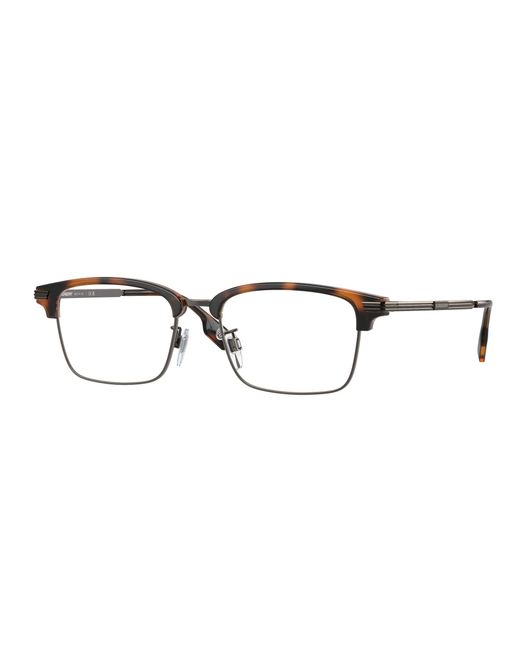 Burberry Black Be2383Td Tyler 3002 Optical Frames Injected Transparent Squared Normal for men