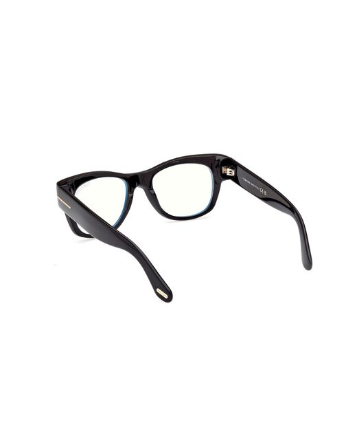 Tom Ford Black Ft5040-B 001 Optical Frames Acetate Squared Normal for men