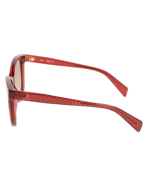 Liu Jo Black Lj825S 624 Sunglasses Bio-Injected Geometric Normal