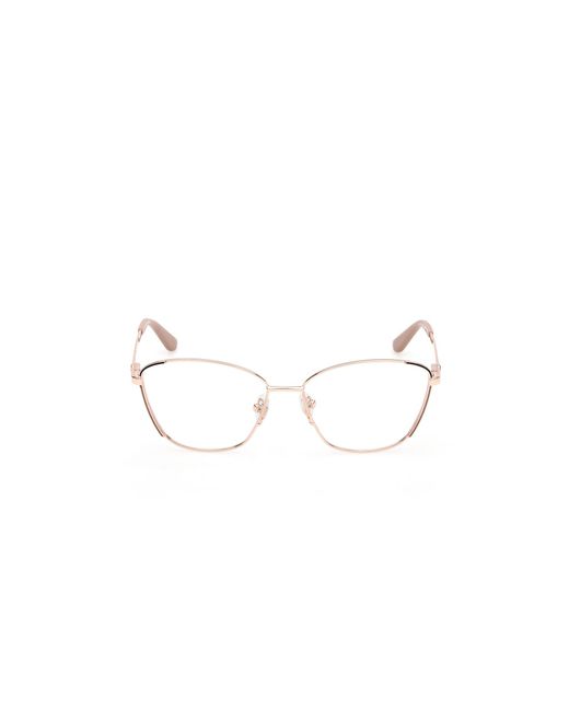 Guess Black Gu50224 059 Optical Frames Metal Squared Normal