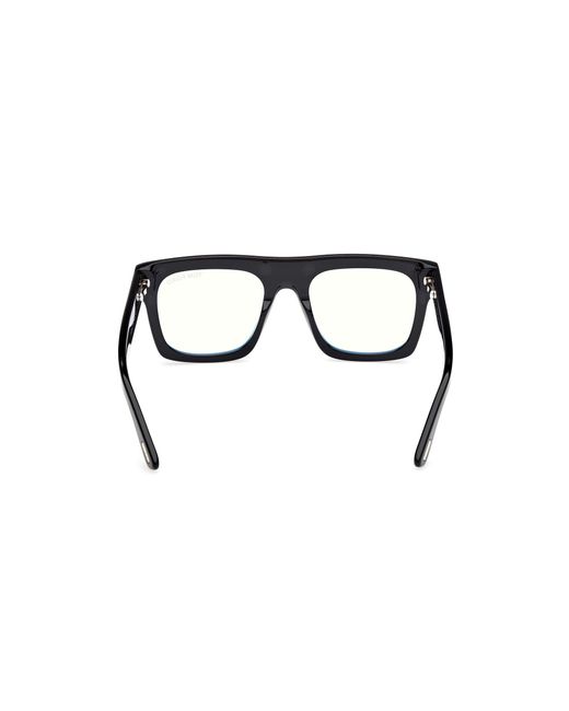 Tom Ford Black Ft6068-B 001 Optical Frames Acetate Squared Normal for men