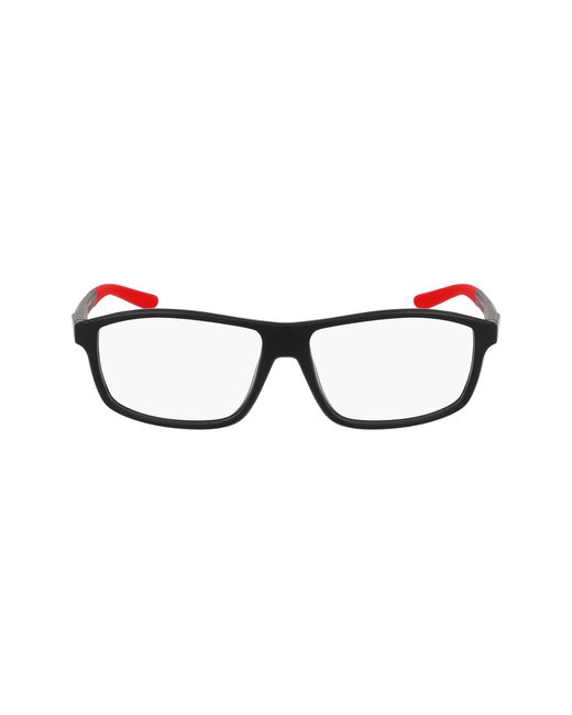 Nike Black 7291 006 Optical Frames Bio-Inject Squared Normal for men