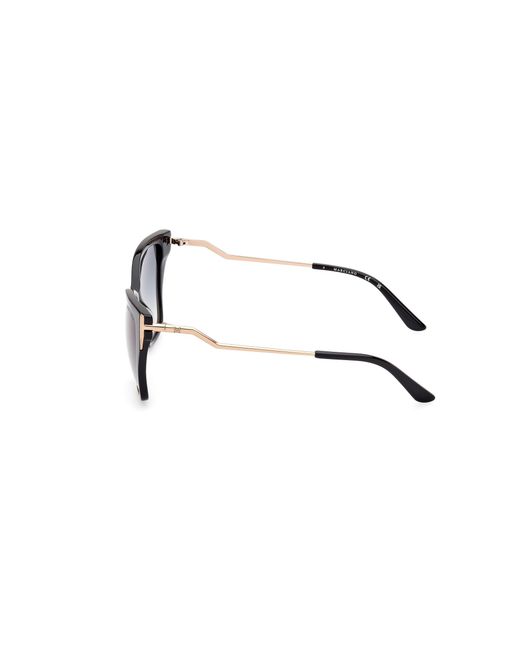 Guess Black Gm0833 01W Sunglasses Acetate Squared Normal