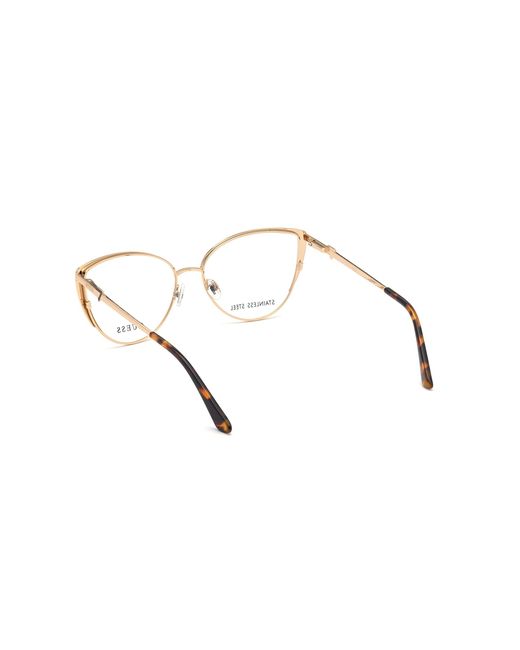 Guess Black Gu2813 049 Optical Frames Metal Cat Eye Normal