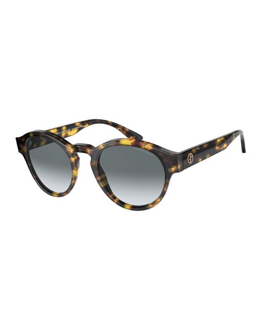 Giorgio Armani Black Ar8146 587486 Sunglasses Acetate Pantos Normal Shaded