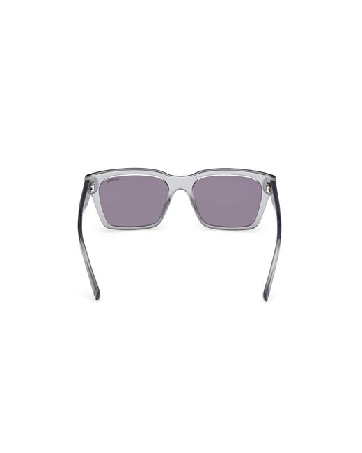 Guess Black Gu00299 20Y Sunglasses Injected Squared Normal for men