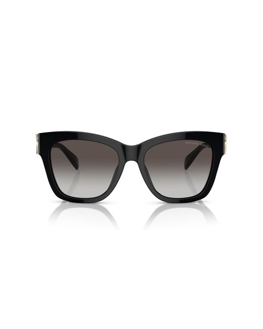 Michael Kors Black Mk2182U Empire Square 30058G Sunglasses Acetate Butterfly Normal Shaded