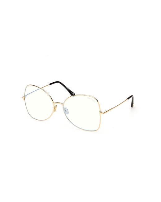 Tom Ford Black Ft6049-B 028 Optical Frames Metal Butterfly Normal
