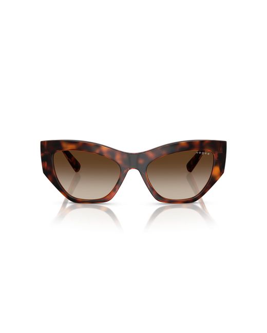 Vogue Eyewear Black Vo5607S W65613 Sunglasses Nylon Geometric Normal Sfumato