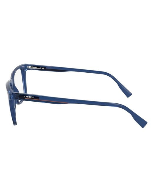 Lacoste Black L2960 410 Optical Frames Bio-Inject Squared Normal for men