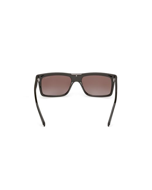Guess Black Gu00274 96F Sunglasses Injected Squared Normal for men