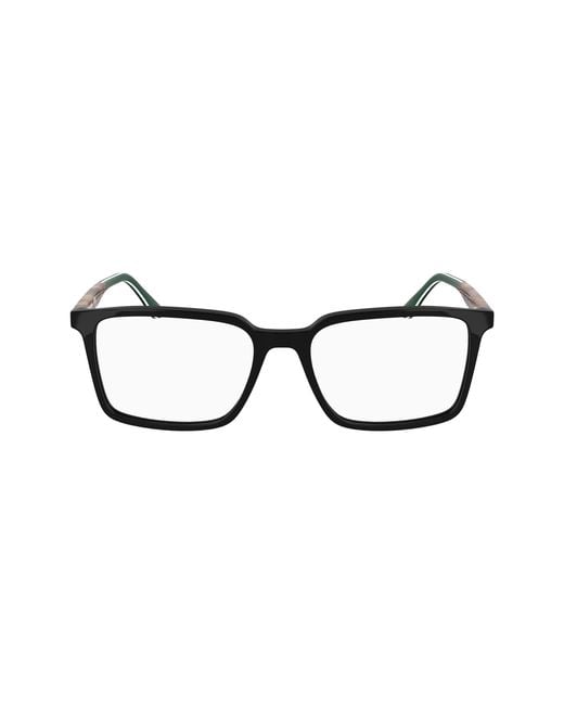 Lacoste Black L2992 001 Optical Frames Acetate Squared Normal for men