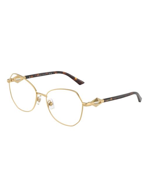 Jimmy Choo Black Jc2011 3023 Optical Frames Metal Round Normal