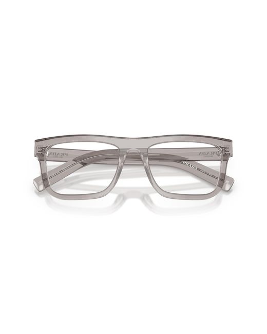 Prada Black Pr C03V 18J1O1 Optical Frames Acetate Pillow Normal for men