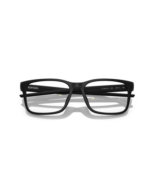 FERRARI SCUDERIA Black Fz8010U 504 Optical Frames Injected Squared Normal for men