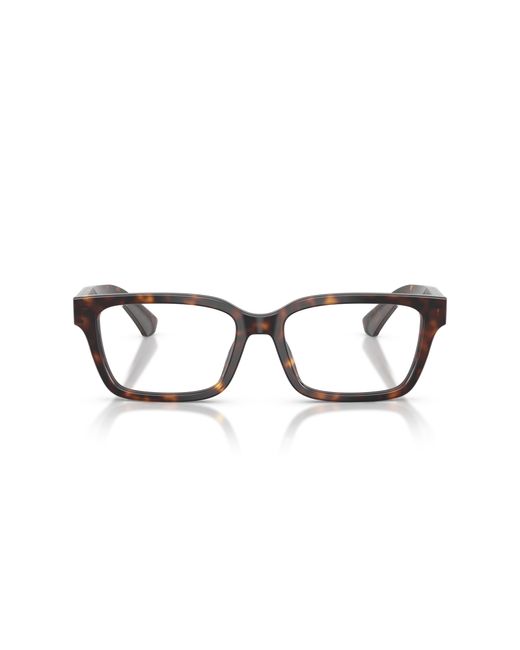 Burberry Black Be2453 4205 Optical Frames Acetate Transparent Squared Normal for men