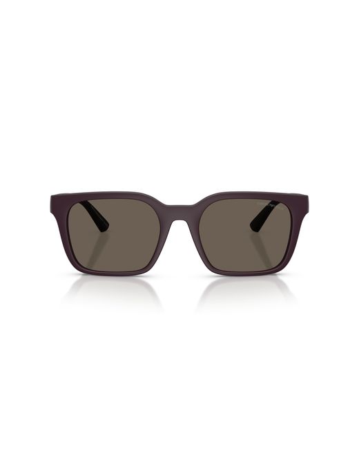 Emporio Armani Black Ea4269 6371/3 Sunglasses Injected Squared Normal for men