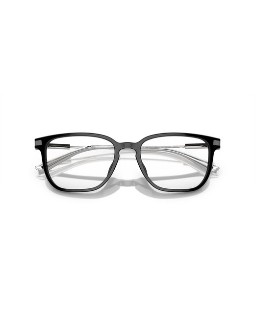 Prada Black Pr A12Vd 1Ab1O1 Optical Frames Acetate Pillow Normal for men