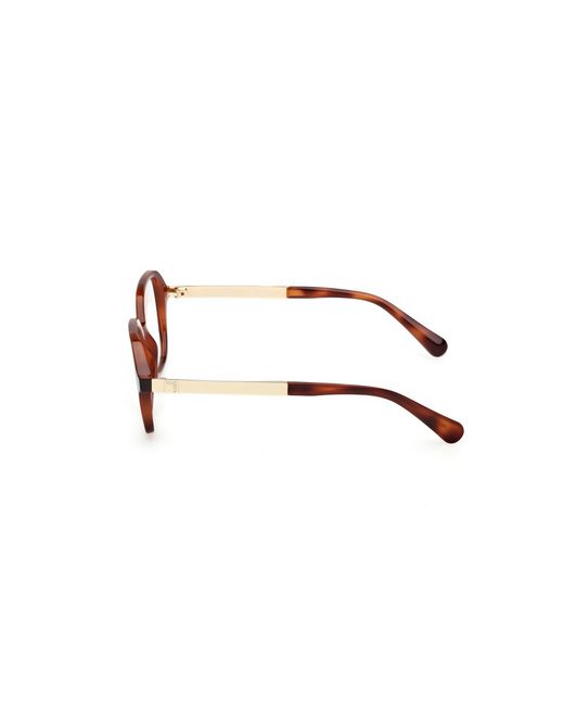 MAX&Co. Black Mo5190 053 Optical Frames Injected Geometric Normal